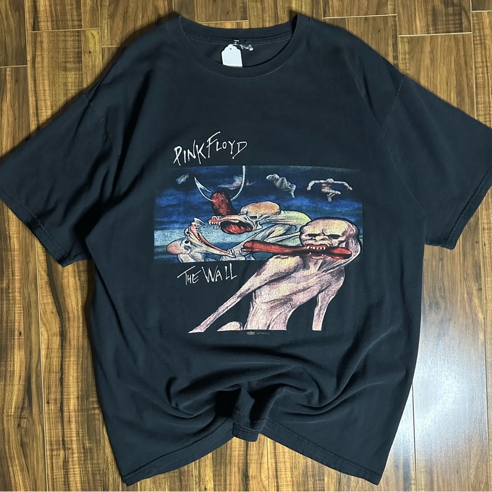 RARE Pink Floyd The Wall Black Graphic T-Shirt